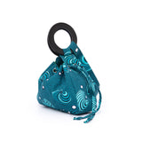 プリント・バルーンバッグ - 青のさざめき -