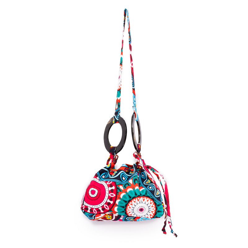 プリント・バルーンバッグ - エジプト・ピンク -