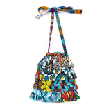 プリント・フリル・トート - 3 -