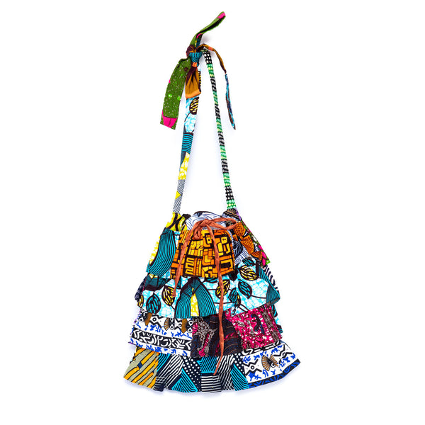 プリント・フリル・トート - 6 -