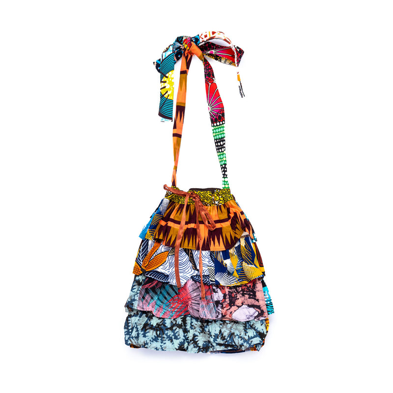 プリント・フリル・トート - 7 -