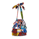 プリント・フリル・トート - 8 -