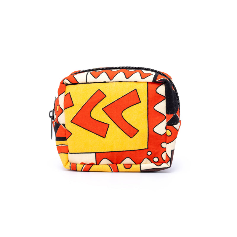 キューブポーチ - レトロタイル -