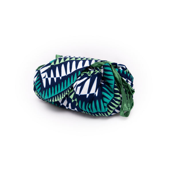 メイクアップポーチ - グリーンライン -