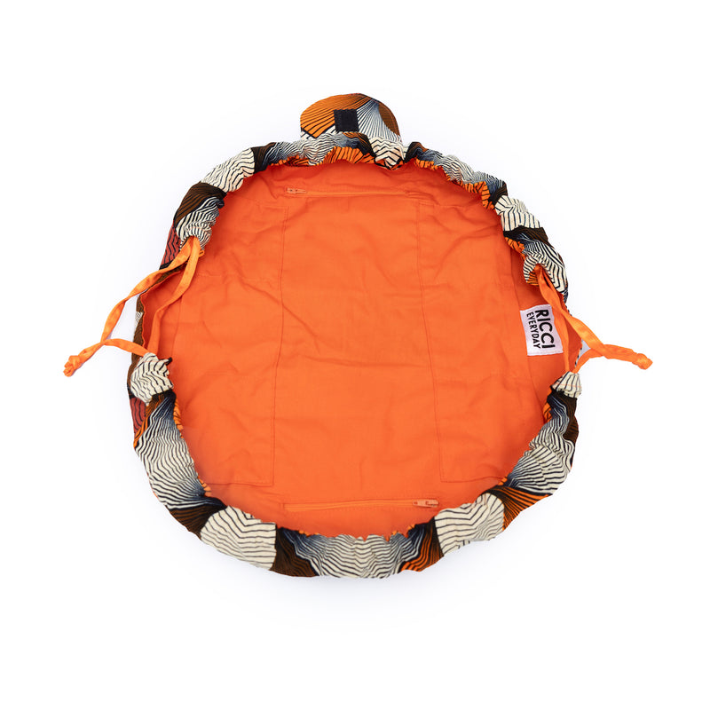 メイクアップポーチ - サンセットジオ -