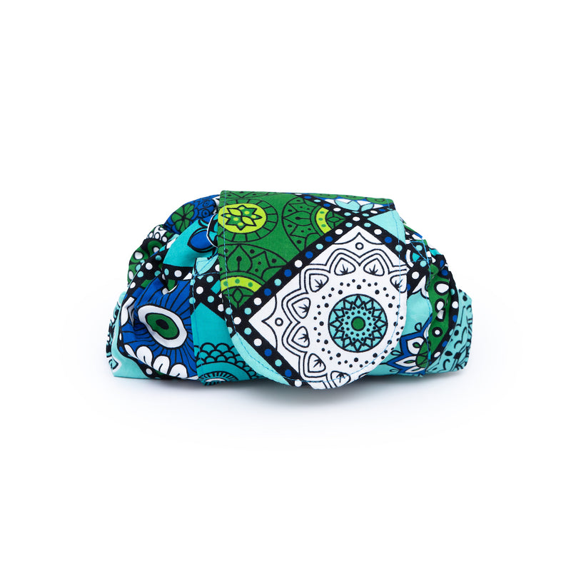 メイクアップポーチ - 幾何学・森の万華鏡 -