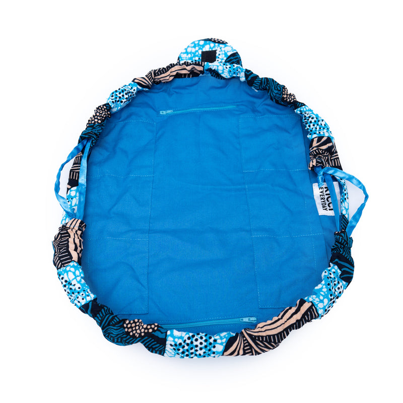 メイクアップポーチ - ブルーアクアリウム -