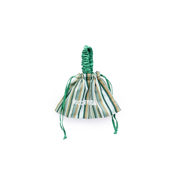 One handle, kin -chasta, satin -green x brown-
