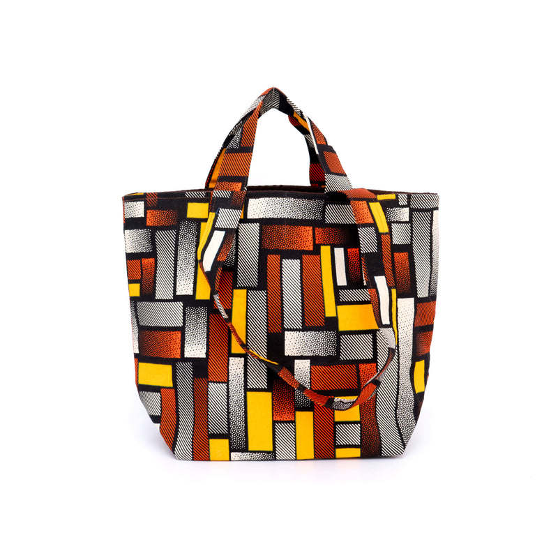 Fabric Book Tote -Pattern name-