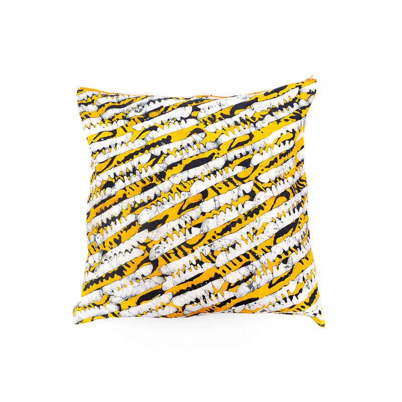 Cushion cover -Battic yellow jusper-