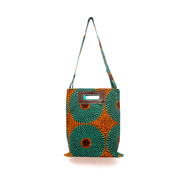 Akello Bag 4WAY 38  -Big Eye Green & Brown-