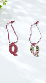 イニシャルキーホルダー