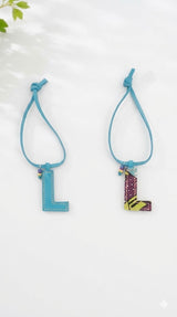 イニシャルキーホルダー