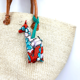 アニマルドール・チャーム・キリン - レモンチェック -