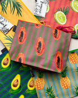 サファリポーチ（マチ付き）- Lemon Cheetah -