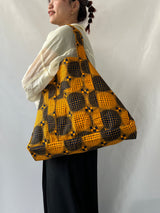 Zakuzaku Tote -Metal studies / Sunshine Stripe-