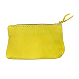 [Zambia] Leather bead pouch
