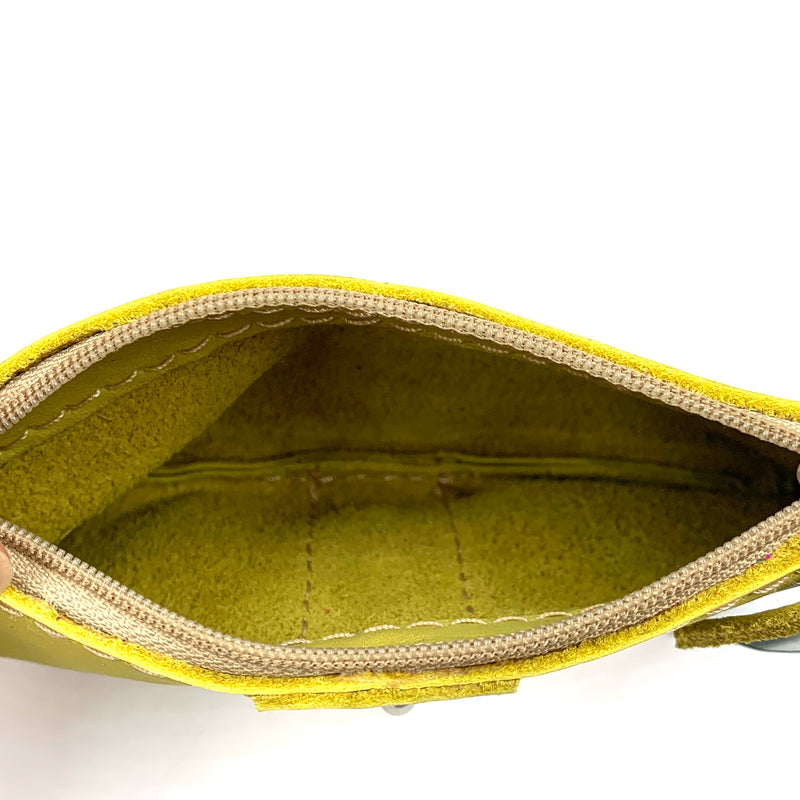 [Zambia] Leather bead pouch