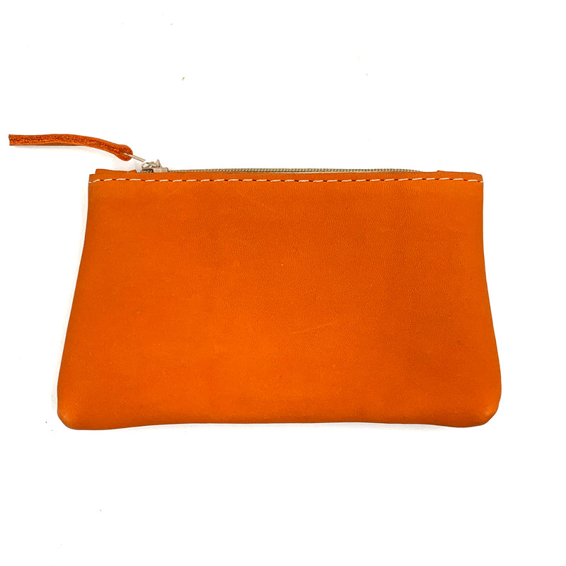 [Zambia] Leather bead pouch