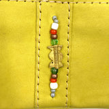 [Zambia] Leather bead pouch