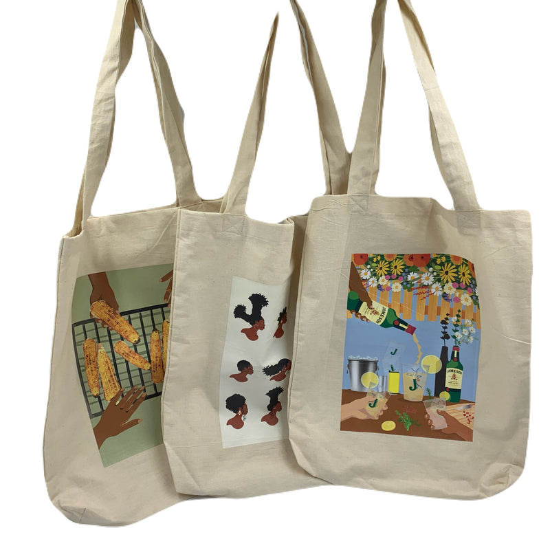 [Zambia] Illustration Tote (Saloo)