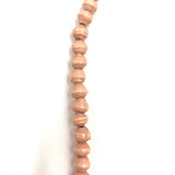 Paper Beads Beatrice Necklace -Apple & Salmon Pink-