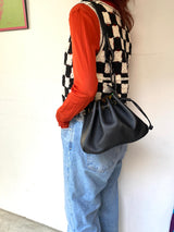 Balloon bag -Black-