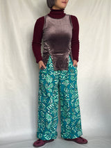 リラックス・ワイド・パンツ - アトリエスケッチ -