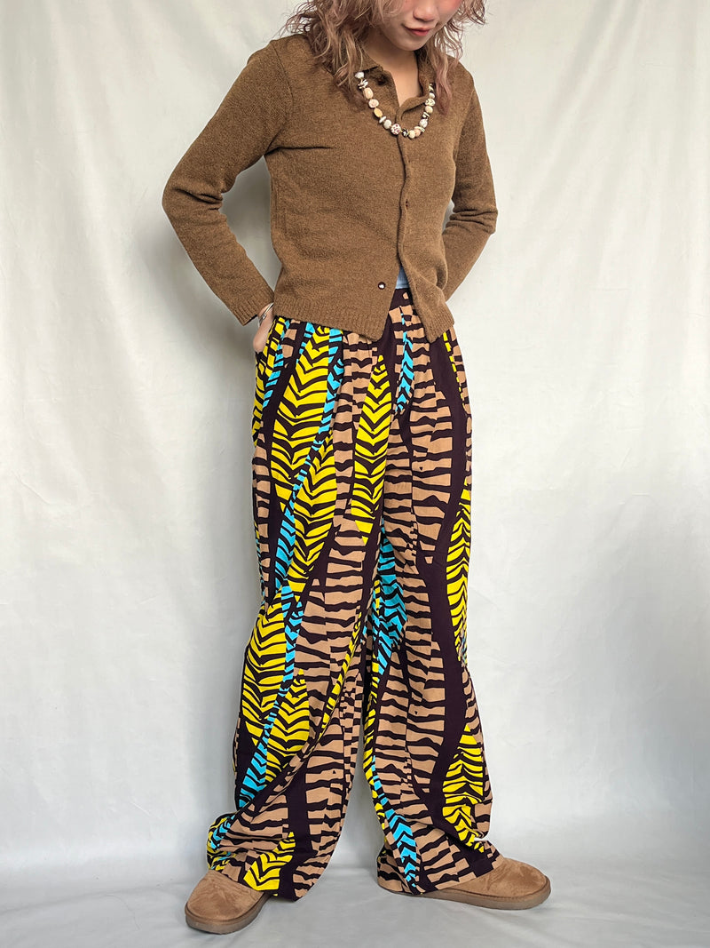 リラックス・ワイド・パンツ - ゼブラリーブス -