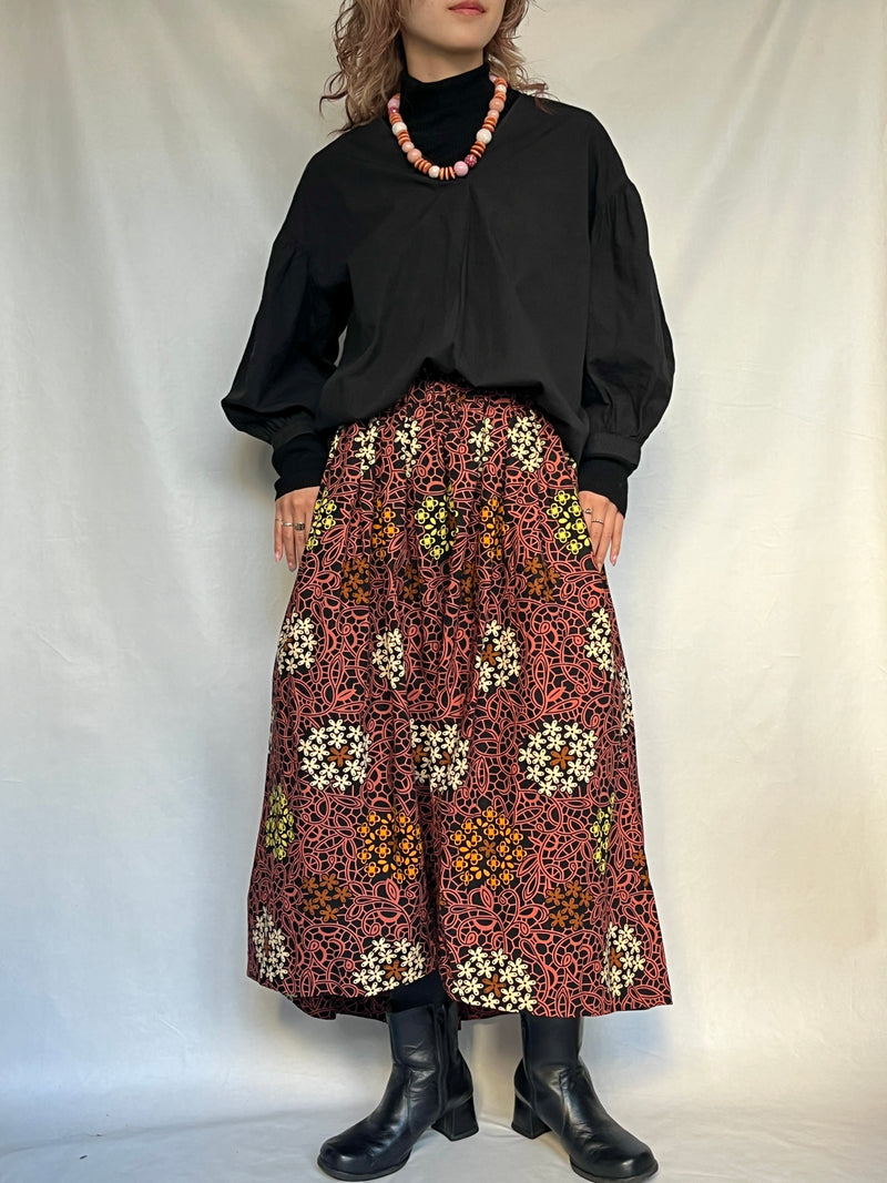 Abu Dhabi Gather Skirt -Draft--