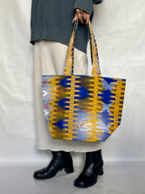 ファブリック・ブックトート - レイ・ウィーブ -