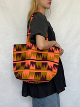 Fabric Book Tote -Pattern name-