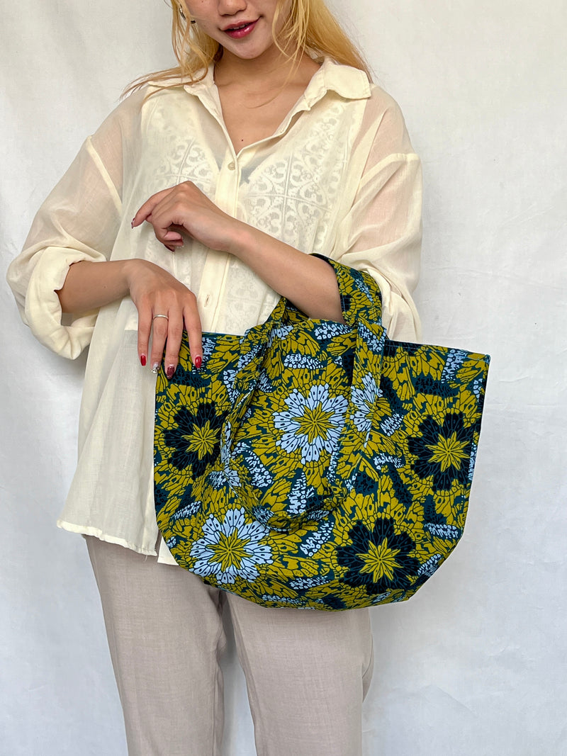 Fabric Book Tote -Pattern name-