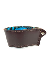 Leather cup sleeve