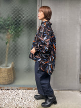 リラックス・ロングシャツ - 羽ばたきのあと -