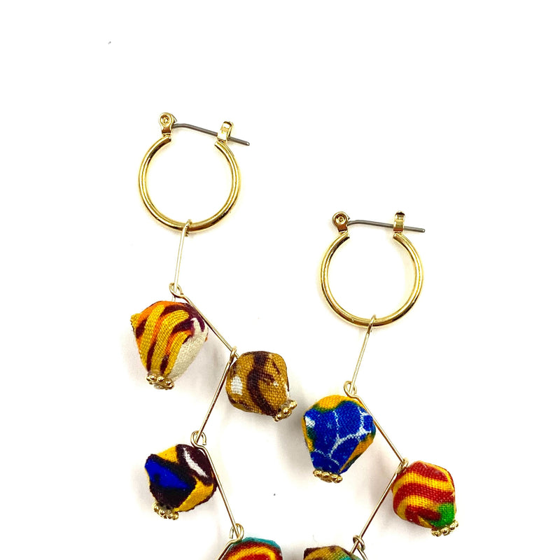 Star Pierce Short -Yellow & Brown-