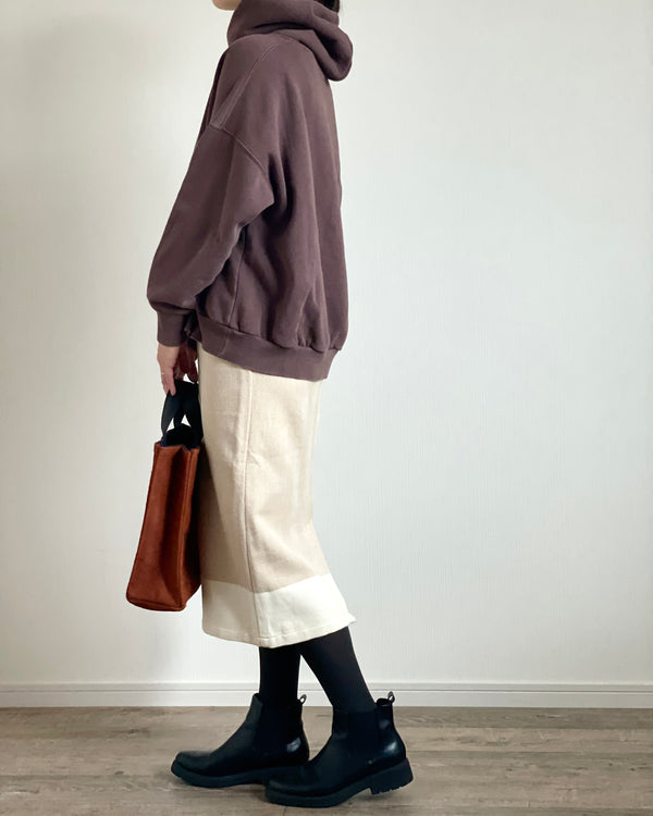 Rachel Pencil Skirt -Kiki Beige-