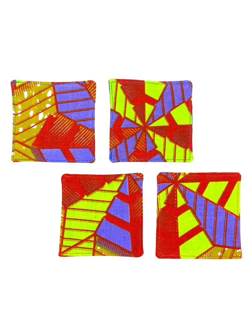 Coasters (set of 4) -Desert jewels-