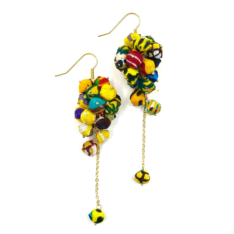 Grape Pierce -Yellow & Blue-