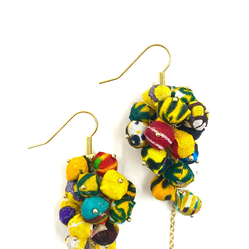 Grape Pierce -Yellow & Blue-