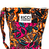 キコイ・リボン・バッグ - ボタニカル・オレンジ -