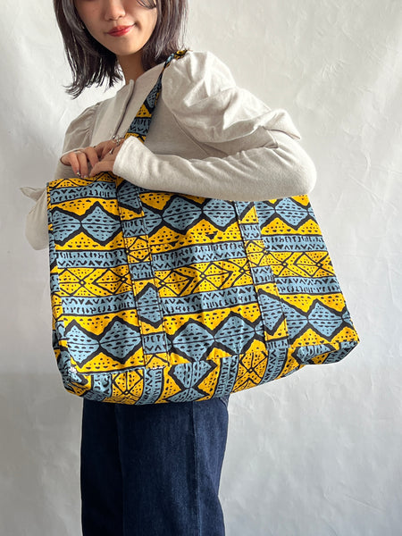 izumi3080 アフリカンバティック zakuchiku バッグ Zakuzaku Tote --- Draft – リッチーエブリデイ公式オンラインストア