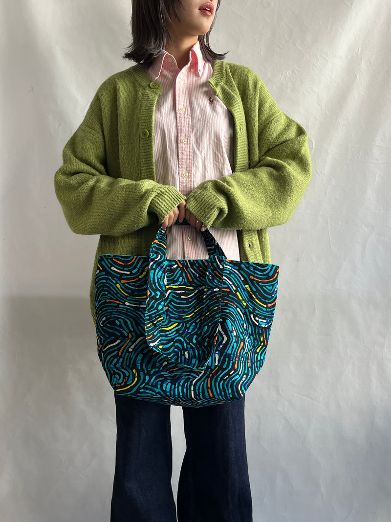 Fabric Book Tote -Pattern name-