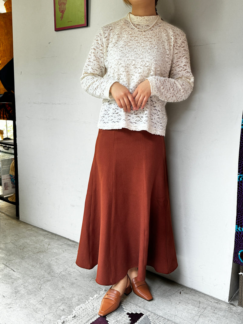 Kiki Mermaid Skirt -Brown-