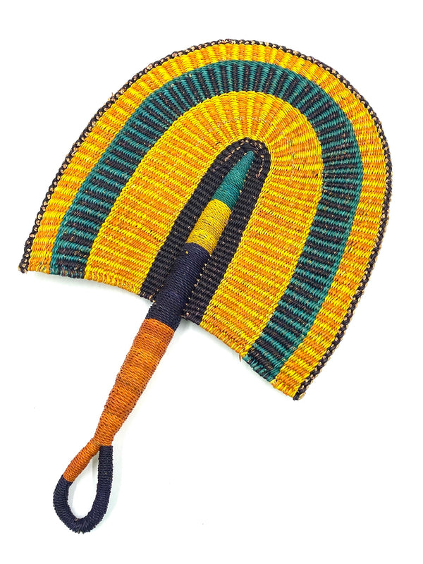 Elephant Glass / Uchiwa-Yellow