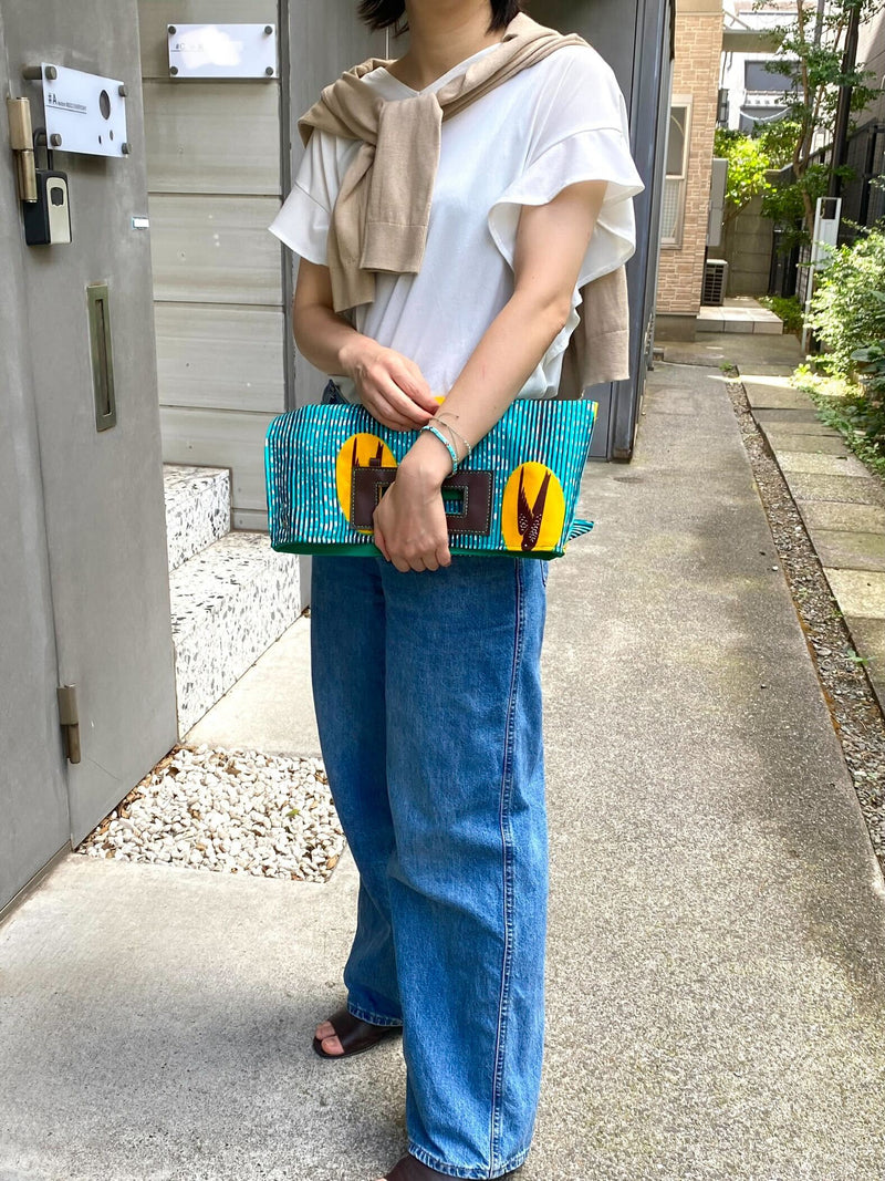 Akello Yoko 38  -Swallow Turquoise & Yellow--