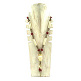 African Art Necklace L -ancient archeological sites-