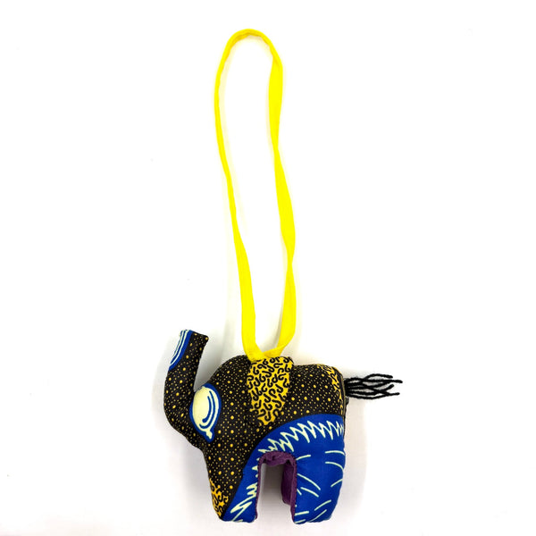 アニマルドール・チャーム・ゾウ  - スカイブルー -