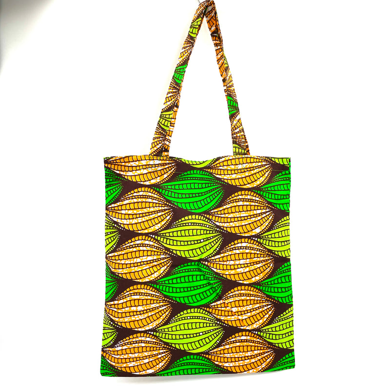 RICCI EVERYDAY x ROOTOTE　アフリカントート - カカオ・グリーン＆ジャングル・パープル -