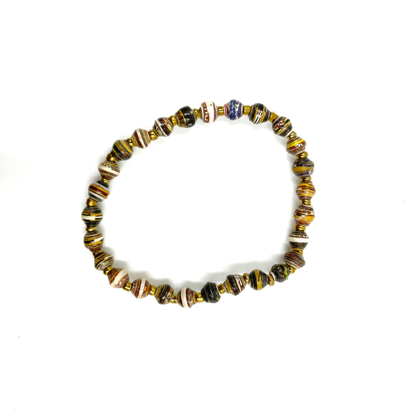 Paper Beads Beatrice Bracelet